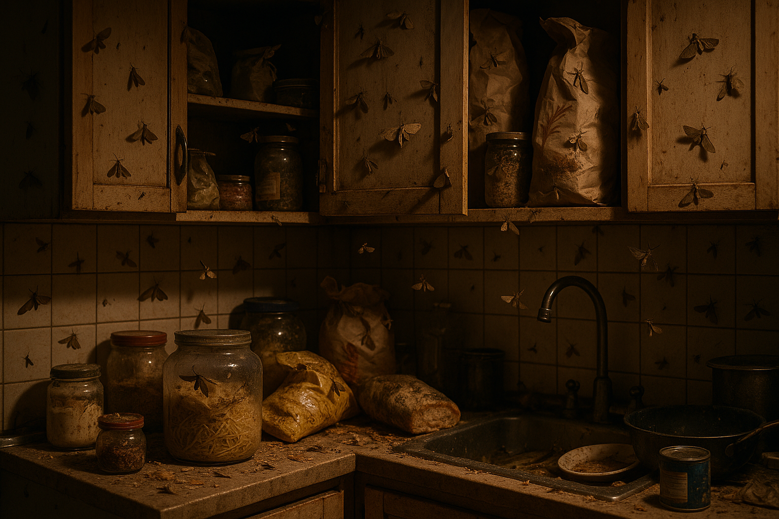 Attention : Comment Survivre à une Infestation de Mites Alimentaires