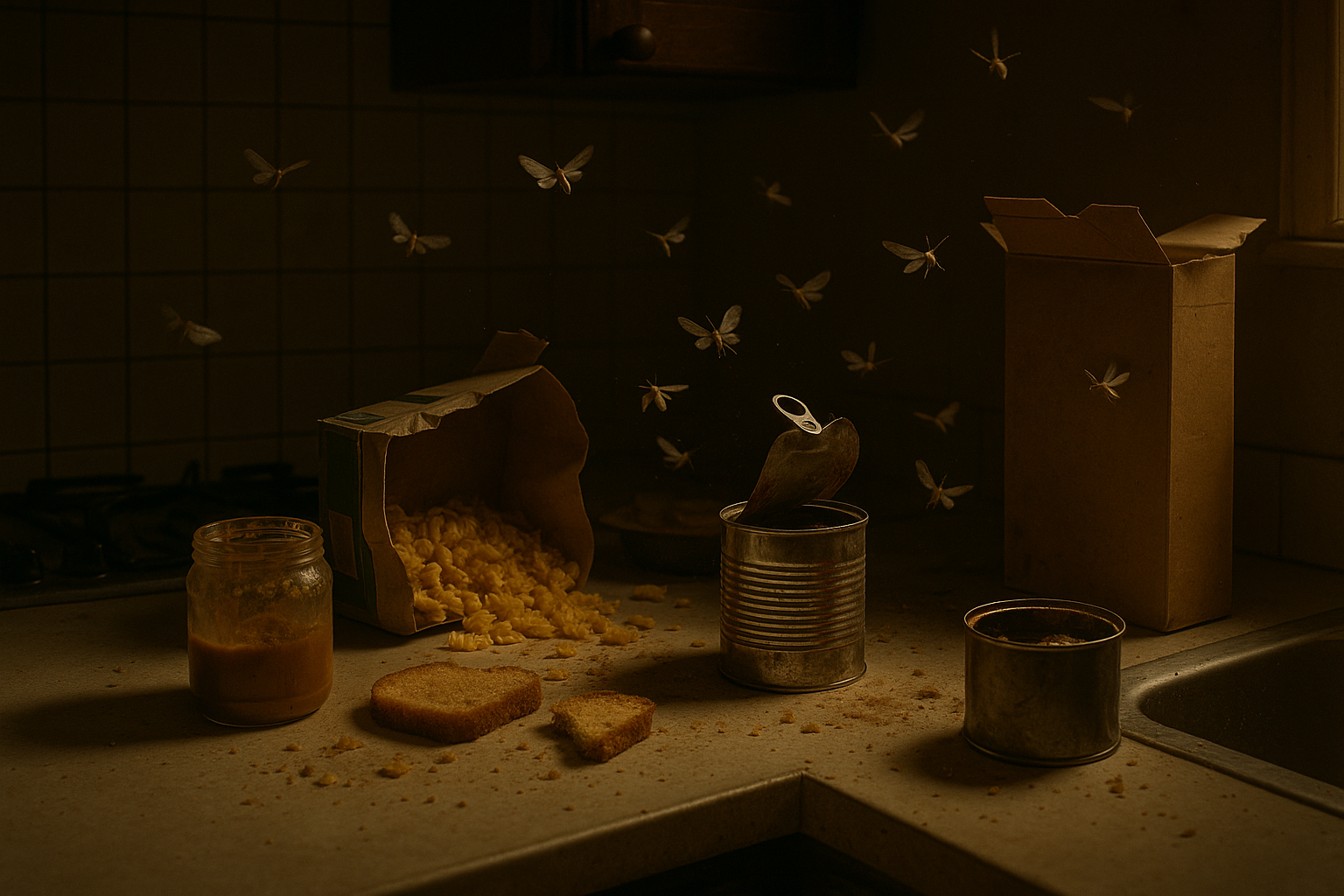 Attention : Les Mites Alimentaires Envahissent Votre Cuisine - Guide de Survie Ultime