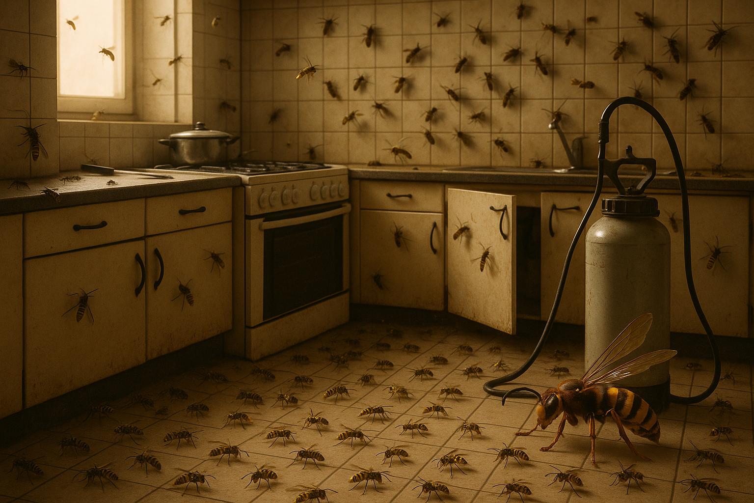 Attention ! L'Invasion Silencieuse : Guêpes et Frelons à Vos Portes