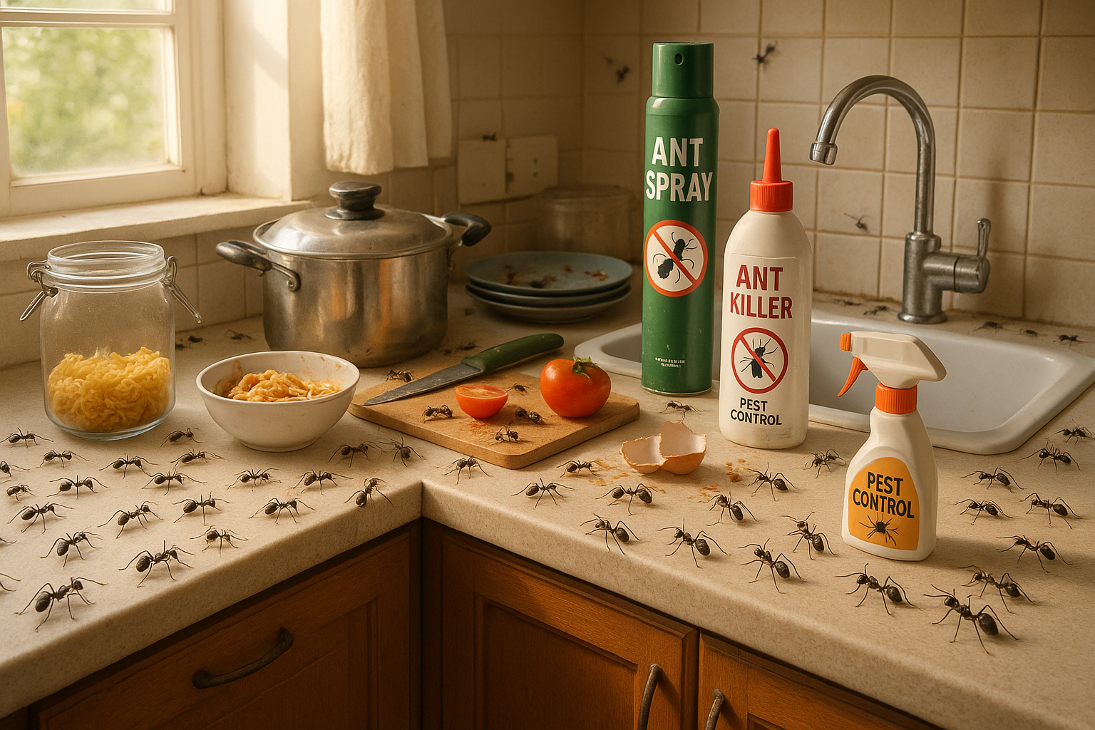 Fourmis Charpentières : Catastrophe Domestique Imminente et Mode d'Emploi pour Survivre