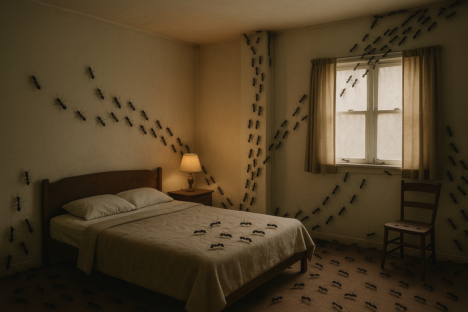 L'Invasion Silencieuse : Comment Survivre à une Infestation de Fourmis Charpentières