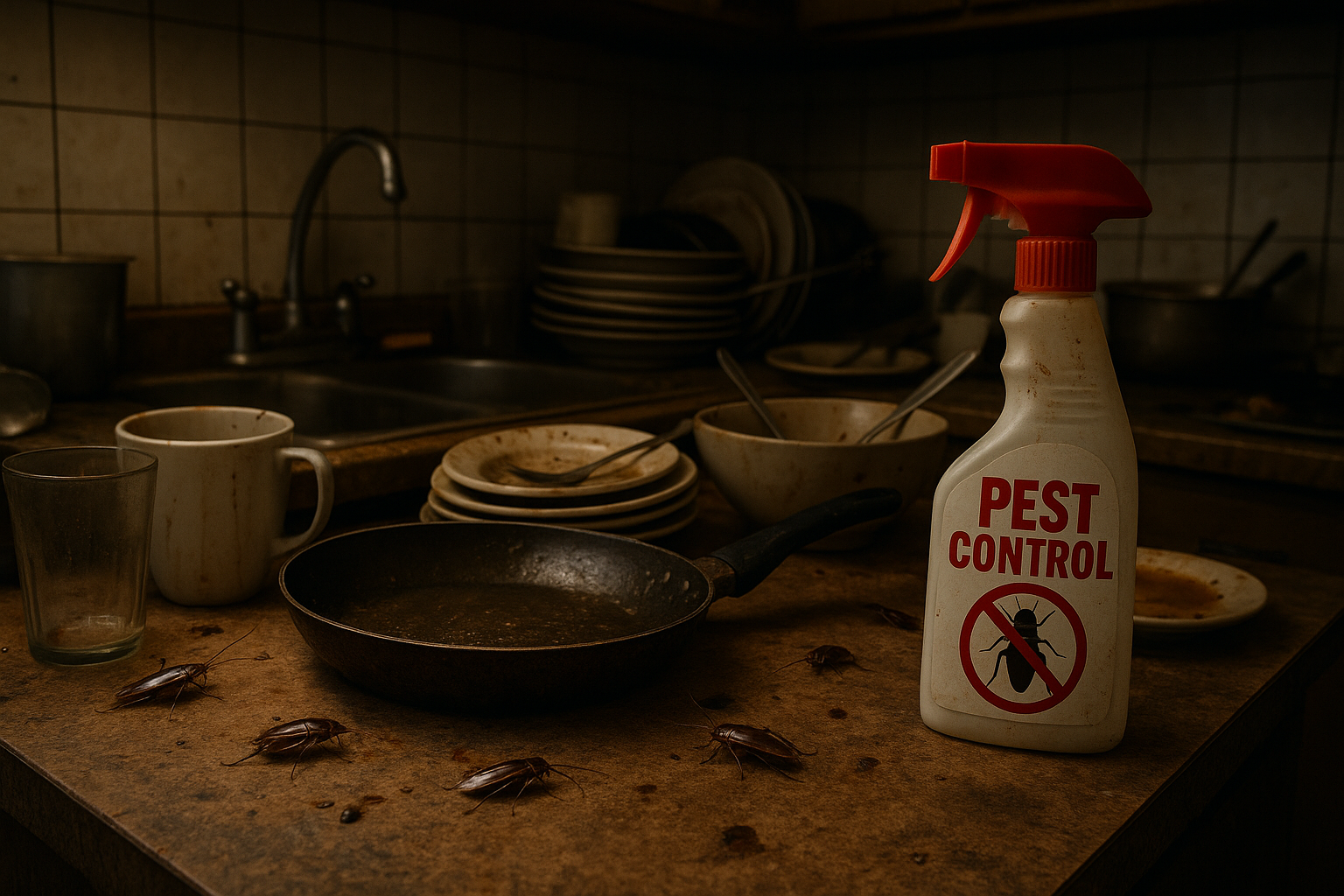 L'Invasion Silencieuse : Survivre aux Assauts des Cafards et Blattes