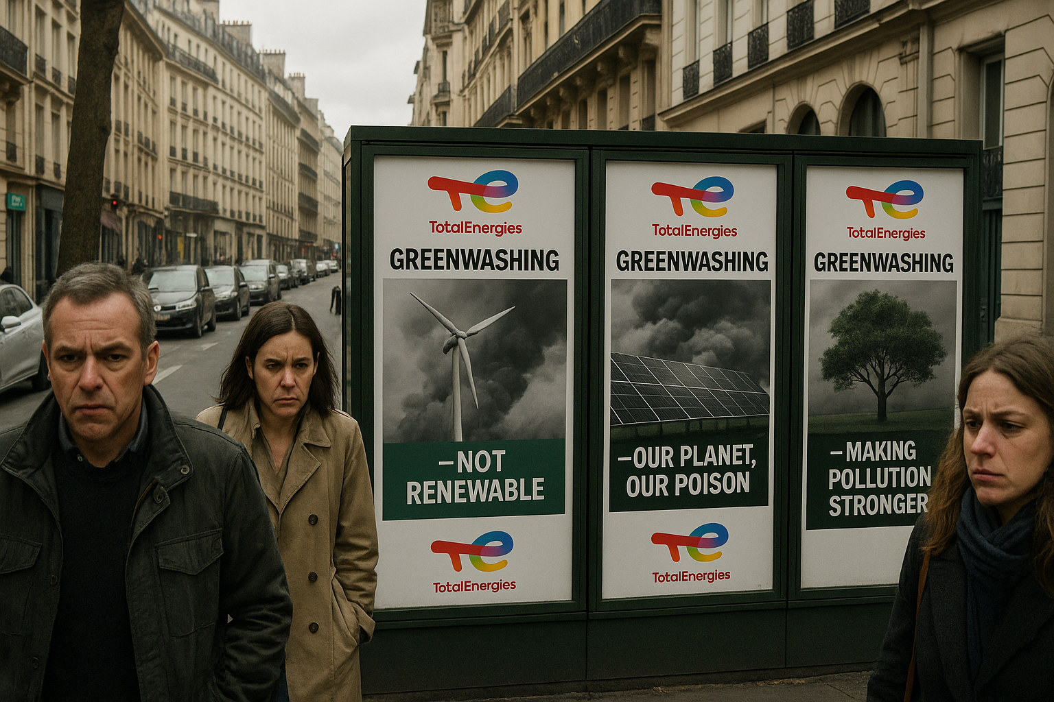 TotalEnergies : Quand l’Écoblanchiment Devient un Nuisible pour la Transition Énergétique